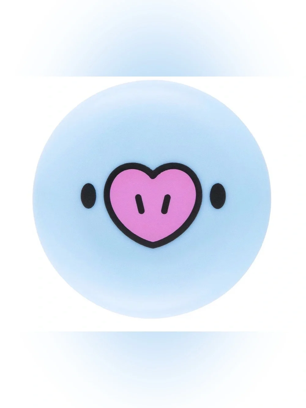 BT21 The Crème Shop Baby - MANG Macaron Lip Balm - Grape Gummy (Clear)